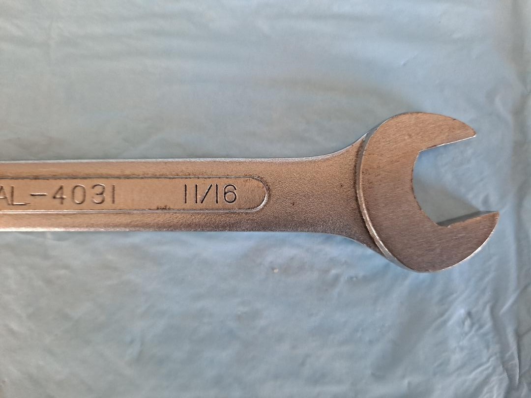 Vintage KAL 4031, Double Open-End Wrench, 5/8 x 11/16, Made in Japan