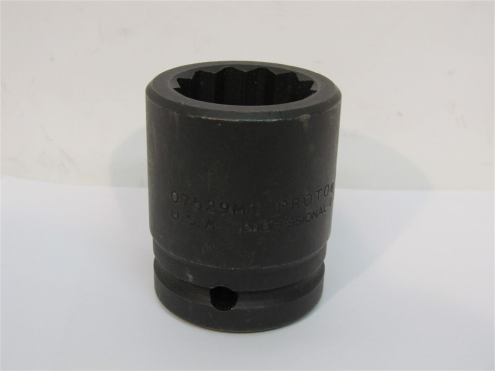 Proto J07529MT, 29mm, Standard Impact Socket, 3/4″ drive, 12 points MADE IN USA
