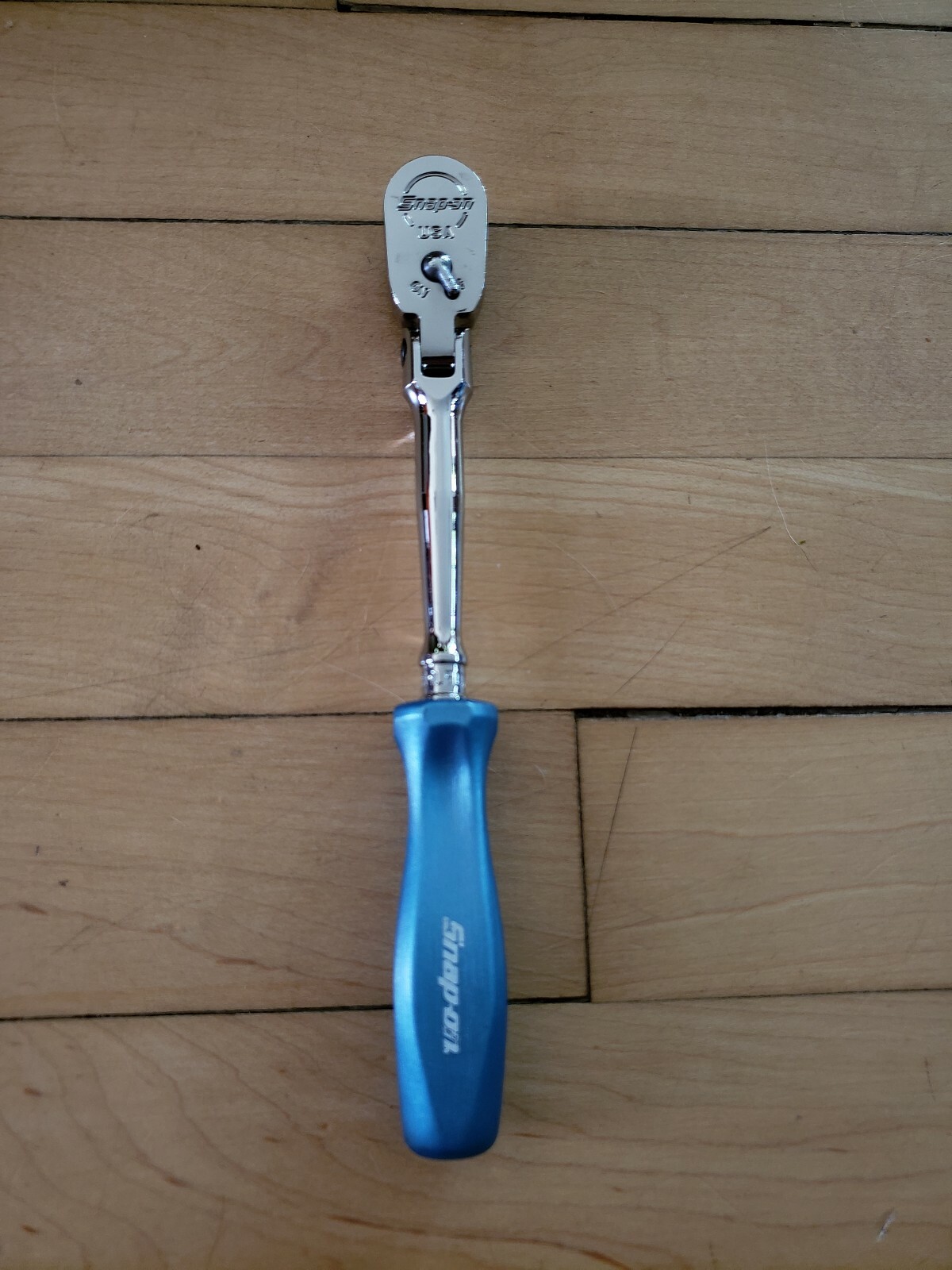 *NEW* Snap On THLFD72 PEARL BLUE Hard Handle 1/4″ Flex Head Ratchet