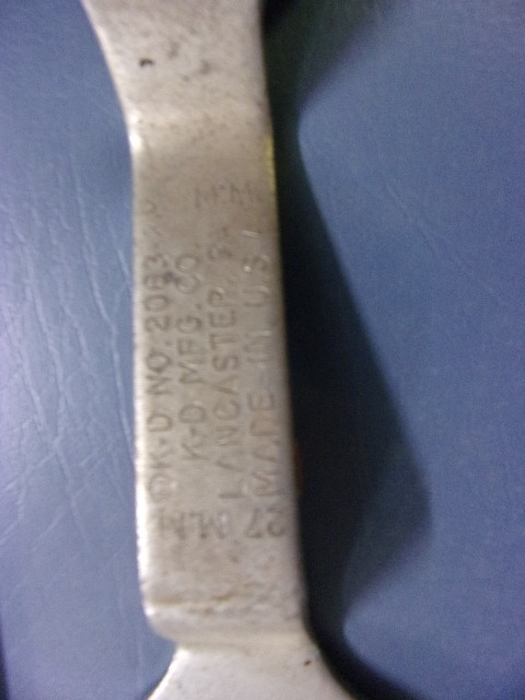 KD WRENCH VW WHEEL BEARING WRENCH 2063 27MM 32MM
