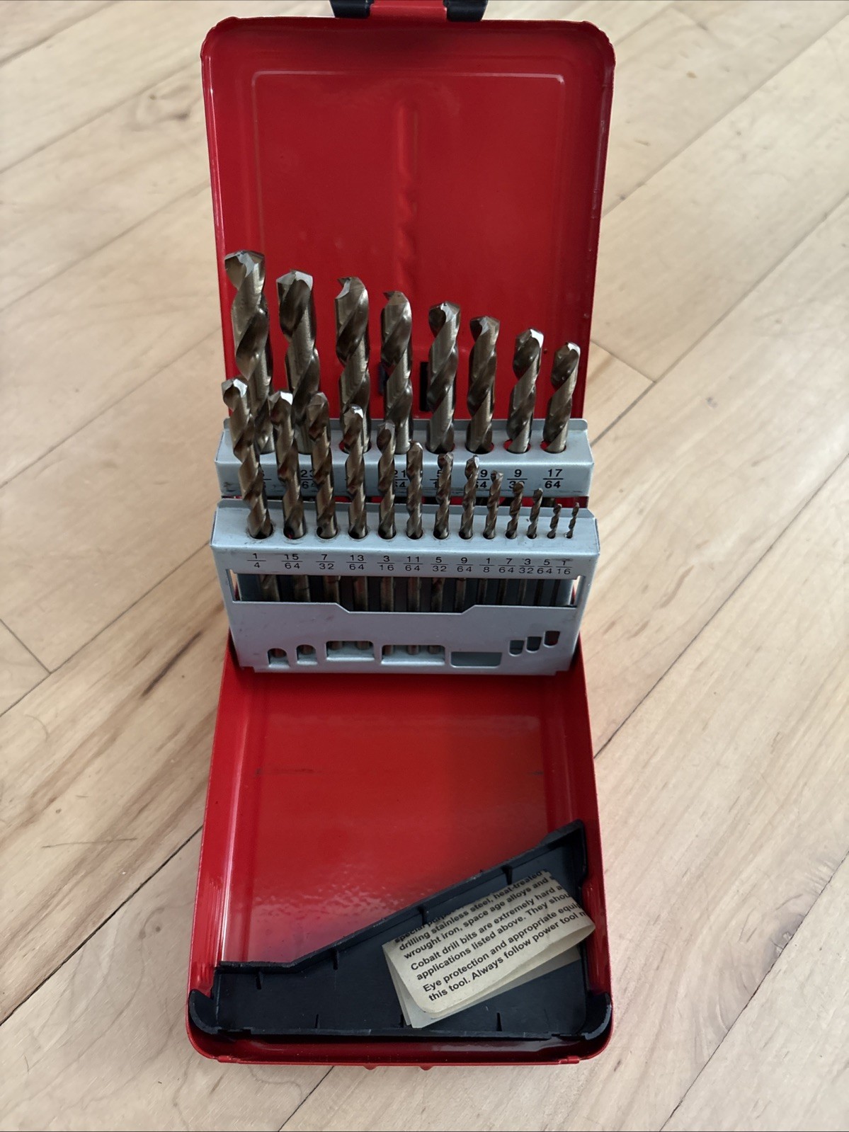 Mac Tools 21 Piece High-Speed Steel Drillbit Cobalt Grade