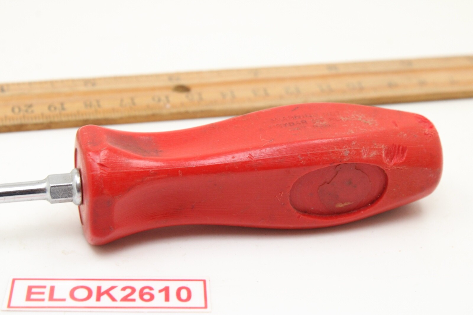 Snap-on SDDP31 #1 Phillips 3″ Screwdriver Hard Orange Handle USA