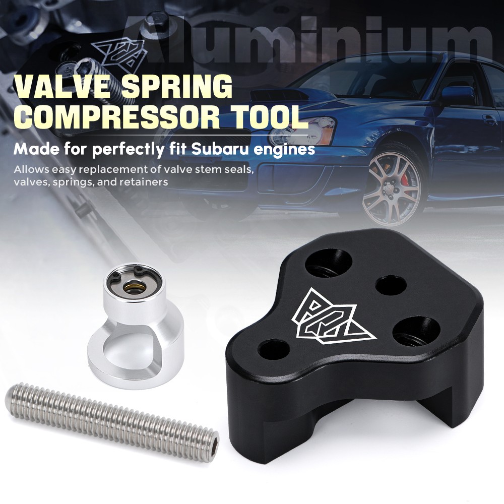 Valve Spring Compressor Tool Black For 02-18 Subaru Impreza WRX STI EJ205 2.5L