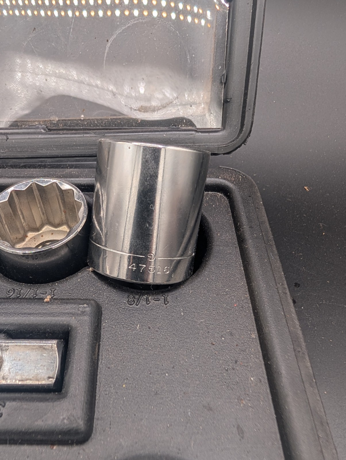Craftsman 17Pc 1/2″ Drive Ratchet Socket Set Vtg 34830 USA – Read Description