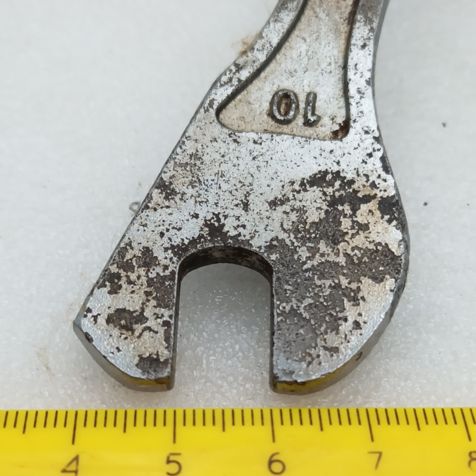 Facom 10mm T112B FRE279 01 Cranked Brake Spanner. Square & Open End Obstruction