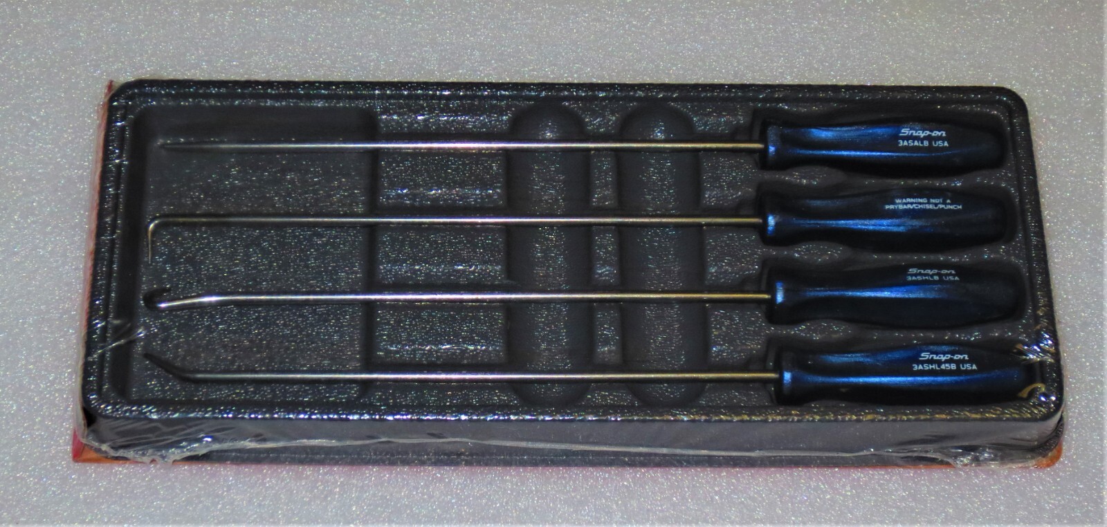 *NEW* Snap-on LONG Pick Set ASAL204BMB *METALLIC BLUE* HARD HANDLES ~ NEW!