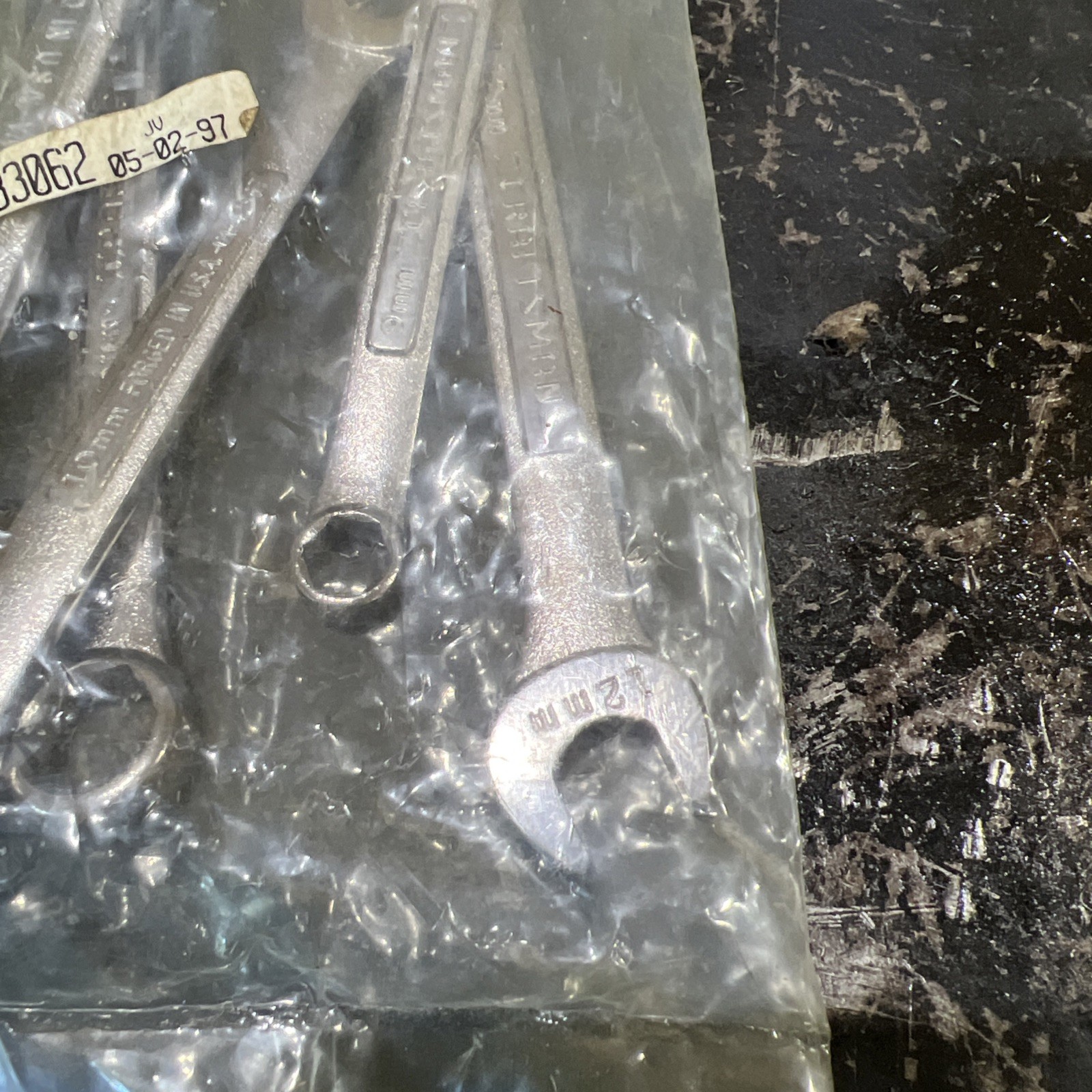 NOS Craftsman USA 6 Point Combination Wrench Set Sealed In Factory Bag Metric