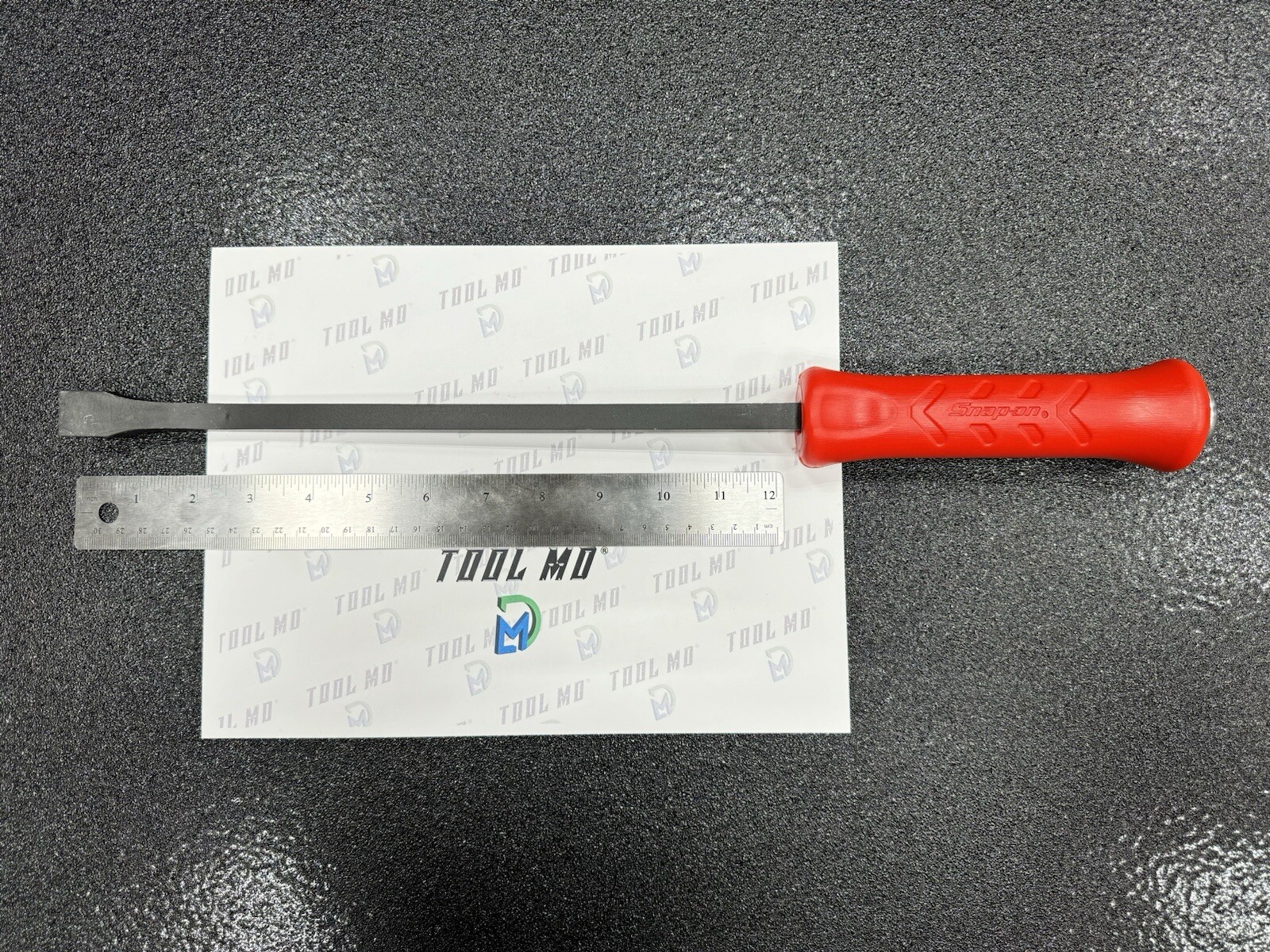 Snap-on Tools USA NEW RED 18″ Length Steel Striking Pry Bar SPBS18A