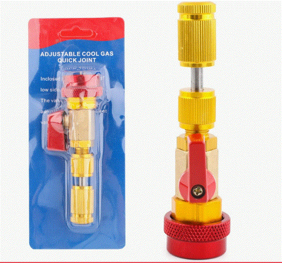 R134A R1234YF Valve Core Remover Installer Tool Kit Replace Schrader Valve Tool