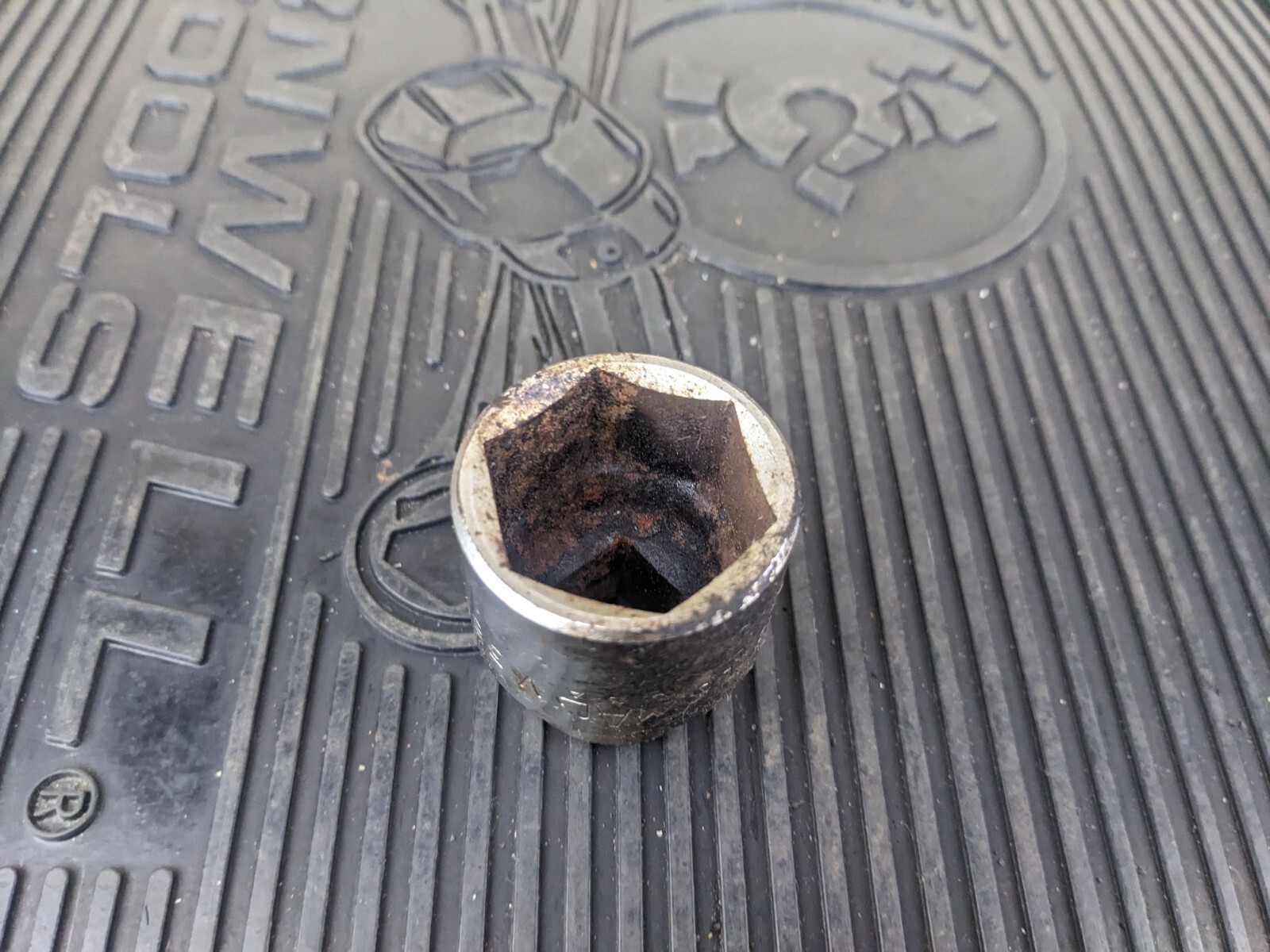 #bc498 Mac Tools USA 1-3/16″ 6 Point 1/2″ Drive Shallow Chrome Socket V386