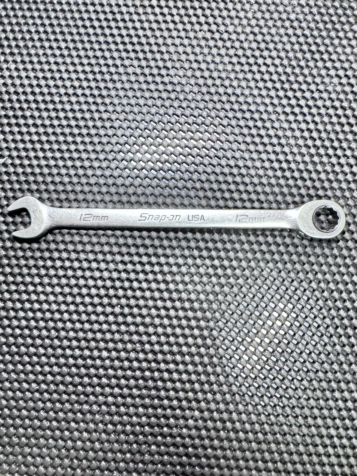 Snap-on Tools 12mm Metric 0° Non-Reversing Ratcheting Combo Wrench OXRM12