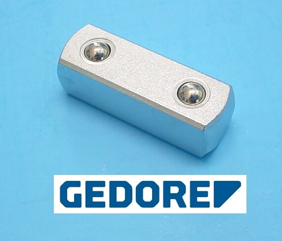 Gedore Tool 1994 Square Plug Coupler 1/2″ Drive Female Square Drive Ratchet
