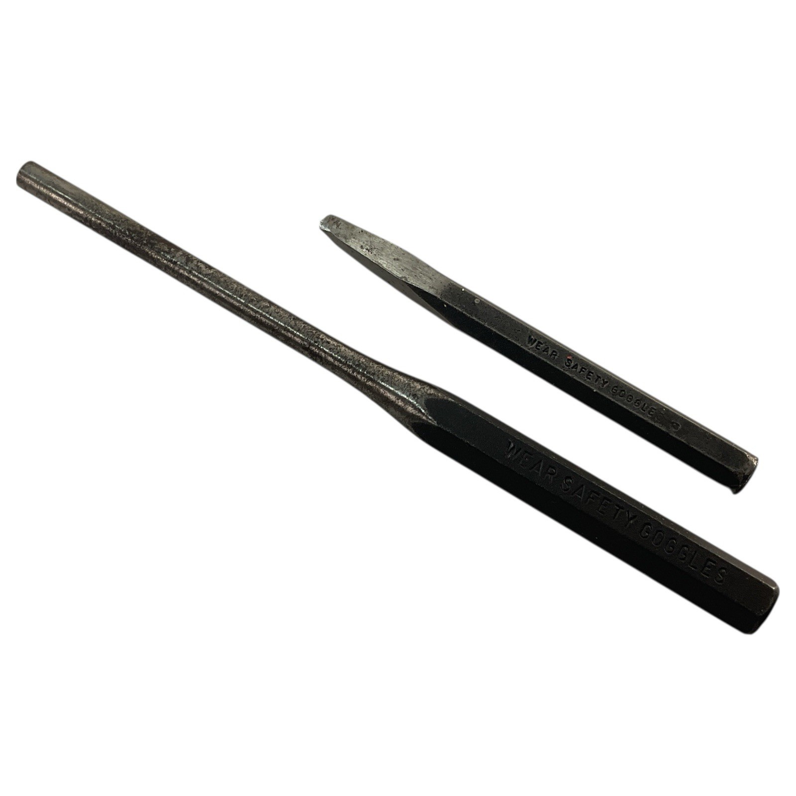 Mac Tools Pin Punch & Chisel Set PPL10 DPC6 Lot of 2 USA Professional Mechanic