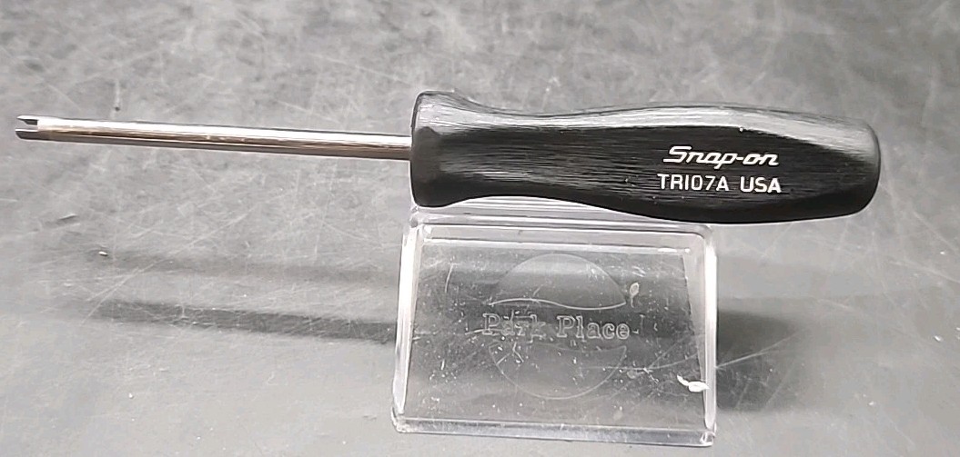 SNAP-ON Tools USA Black Hard Grip Tire Valve Core Tool TR107A
