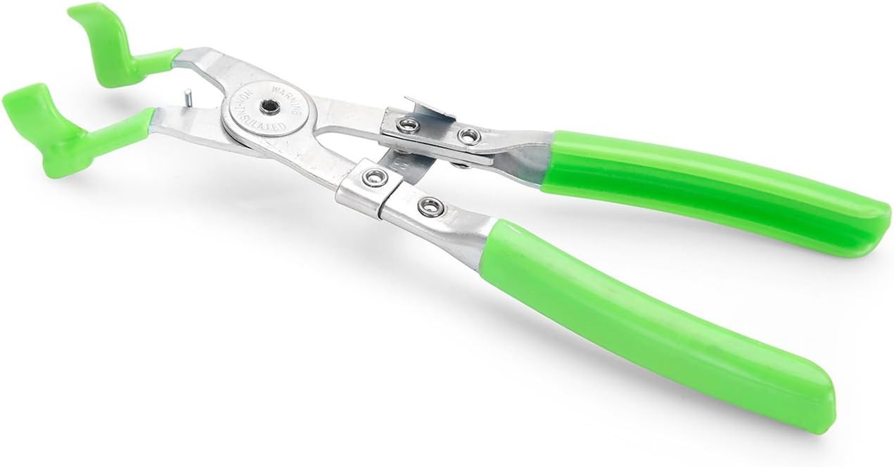 OEMTOOLS 25542 Spark Plug Boot Pliers, 45° Offset Jaws for Easy Green