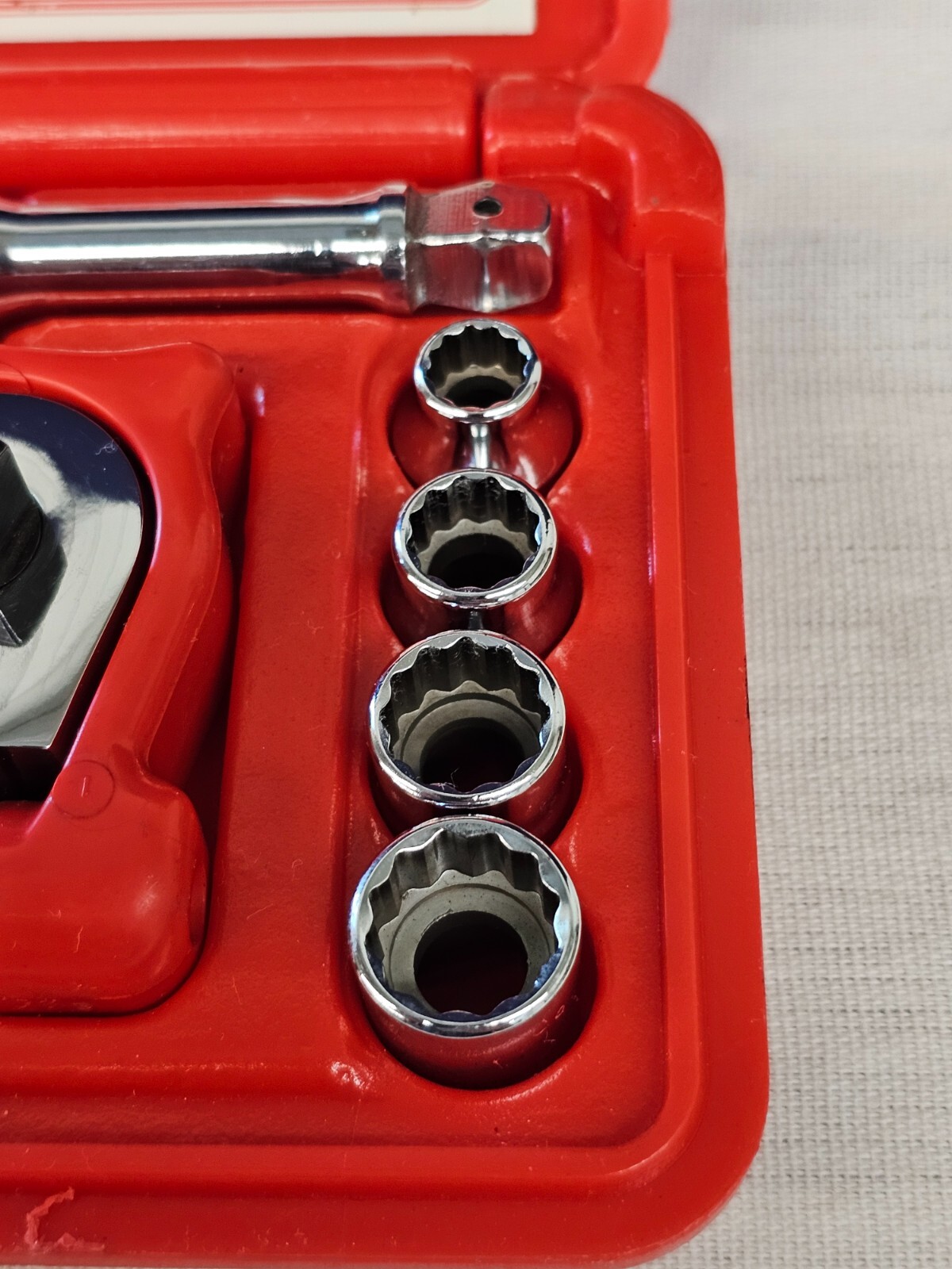 Snap-on Palm Ratchet Wrench Kit 117PALMSTR Extension bit Set Metric 8 10 12 13mm