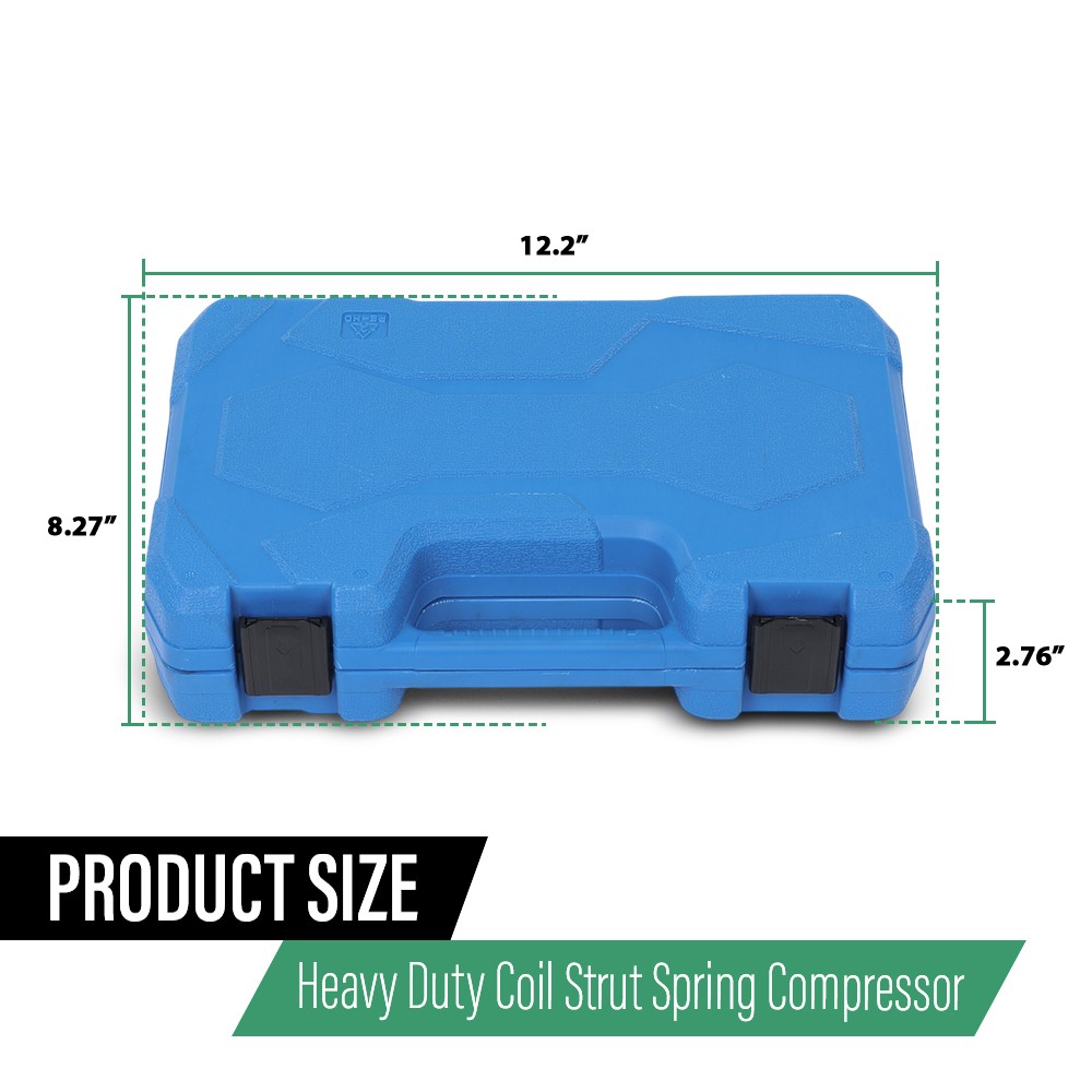 Heavy Duty Coil Spring Compressor Strut Remover Installer Tool Suspension 3pcs