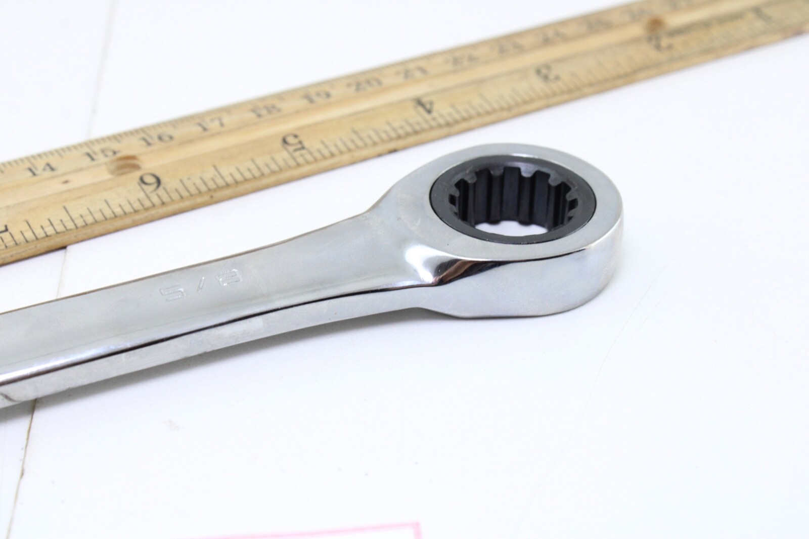 New Gearwrench 5/8″ SAE Chrome Combination Ratchet Wrench Brand New