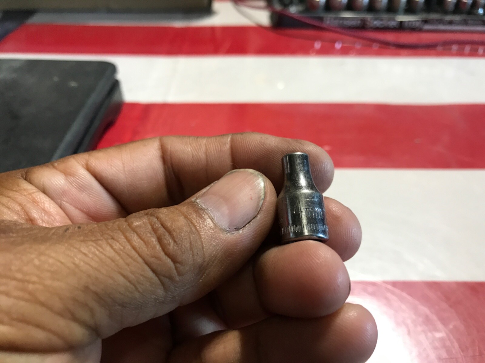 Craftsman tools socket 4mm 1/4” drive 6 point 43505 $$$$