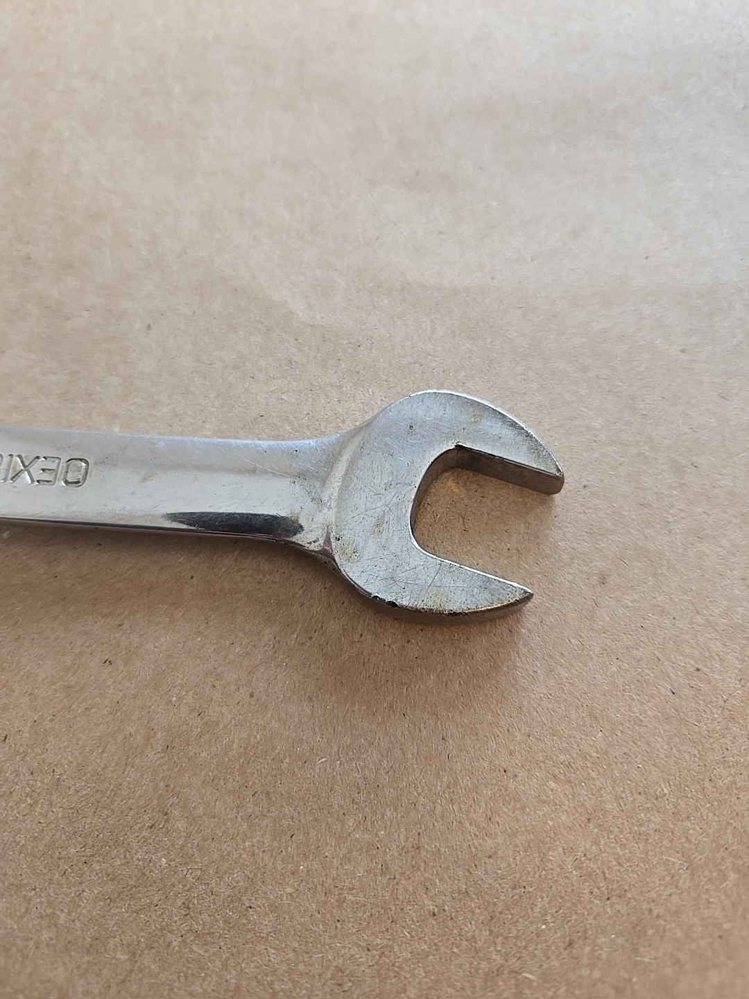 Snap On 9/16″ 12PT SAE Short Chrome Combination Wrench OEX180B