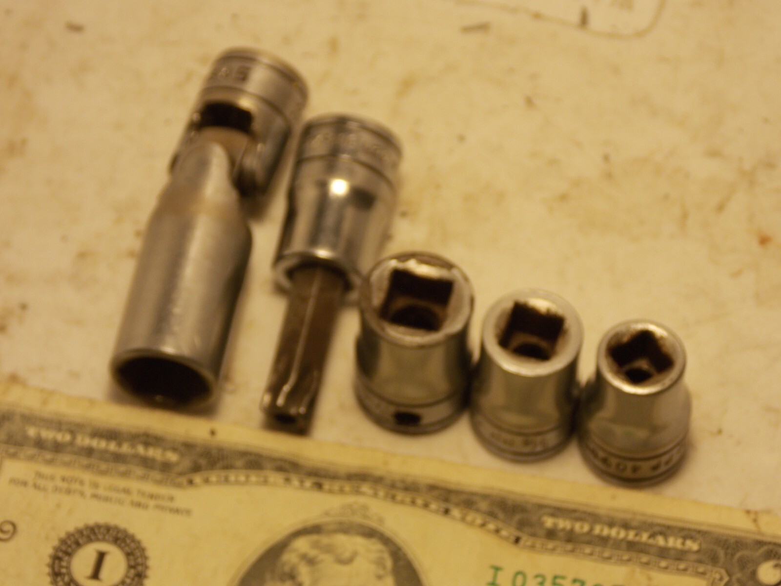 Snap on 3/8″ Drive Special Chrome Socket Singles 1/2 T50 Pipe Plug 3/8 5/16 9/32