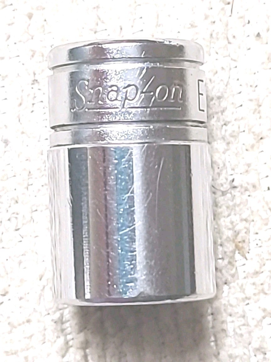 Snap On Tools FLE160 3/8” Drive Torx E16 Shallow Chrome Socket USA MADE TOOL.