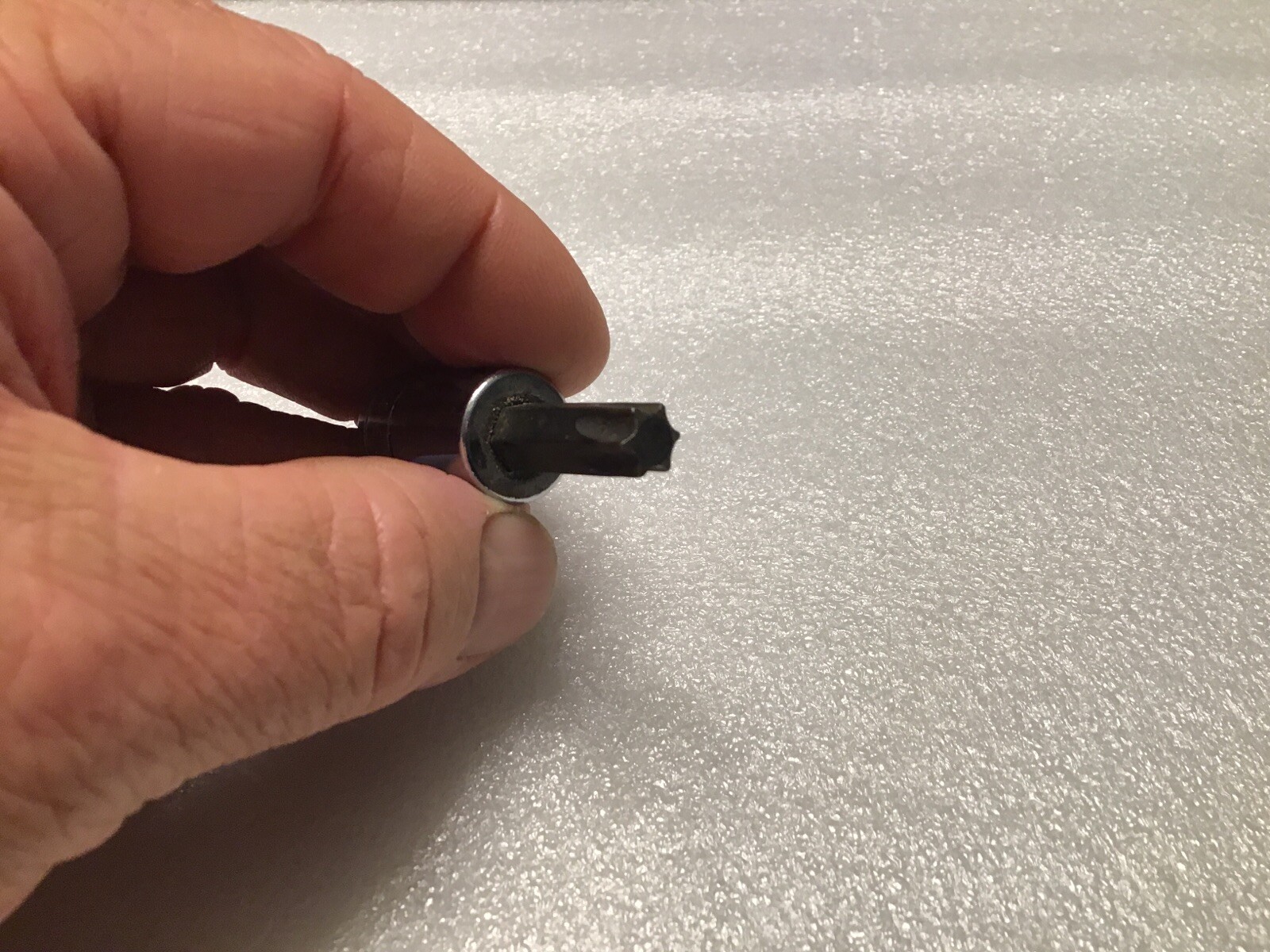 Snap-on#FTX50B – Chrome, 3/8″ drive, T50 TORX bit socket-USA-Nice!🇺🇸🇺🇸