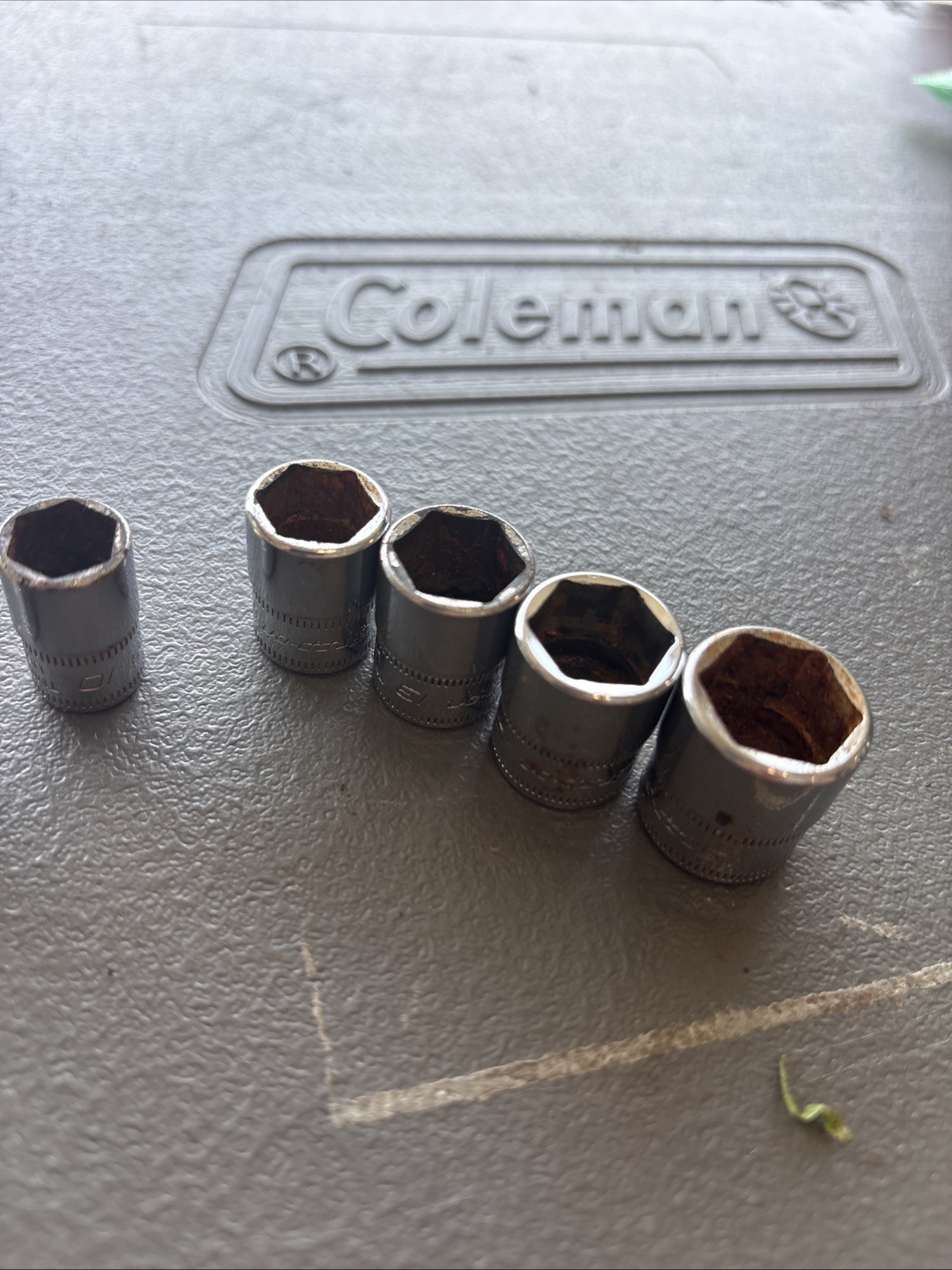 Snap On 1/4” Dr Metric Shallow Socket Set Lot 4 5 5.5 7 10 12 13 14 15mm