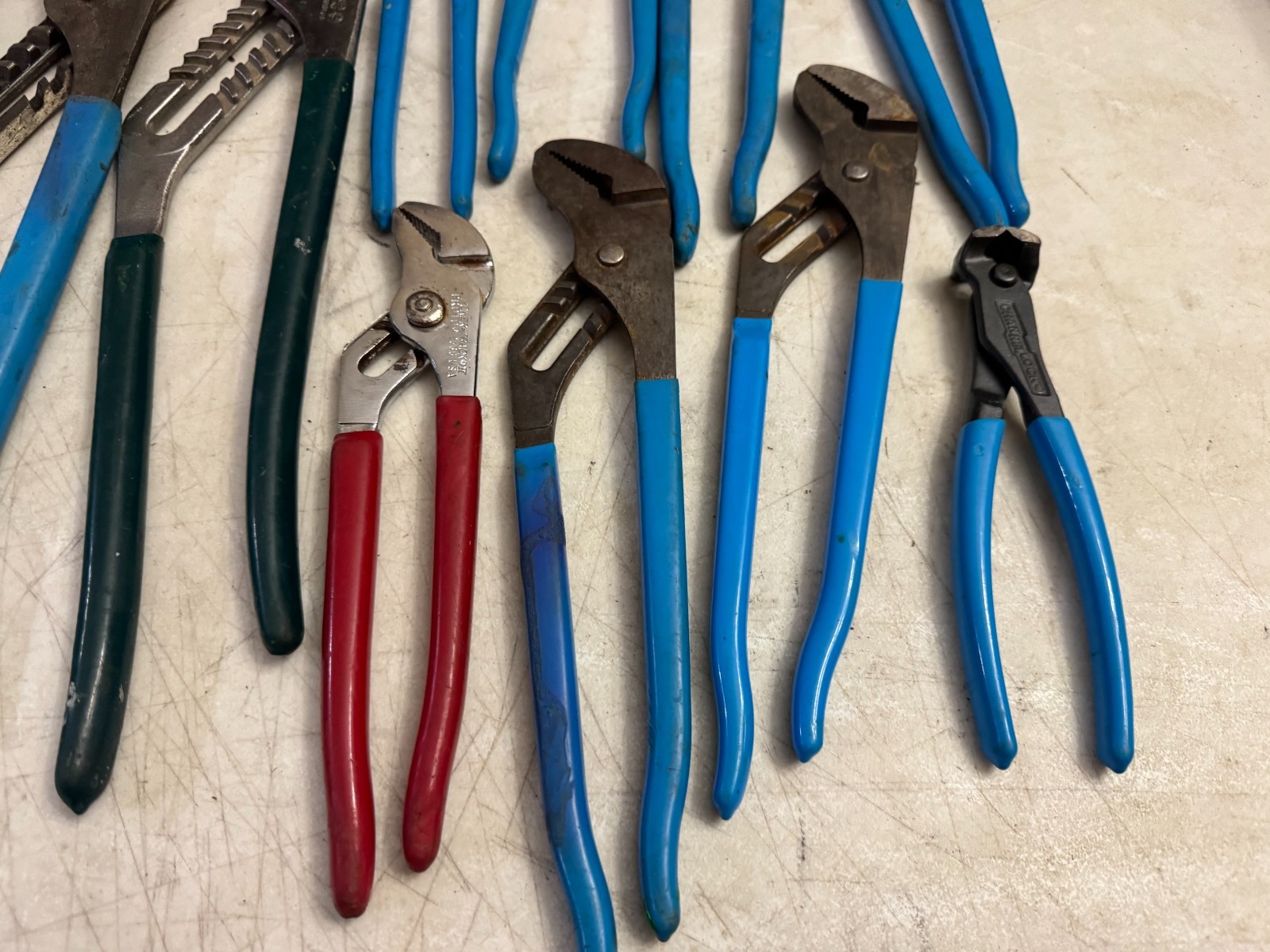CHAN NEL LOCK 460 440 430 Mixed 11 Pc Pliers Bundle