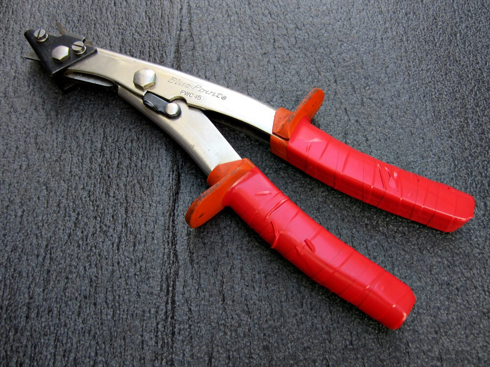 Blue-Point Panel Cutting Sheet Metal Snip Pliers PWC45 Made in France