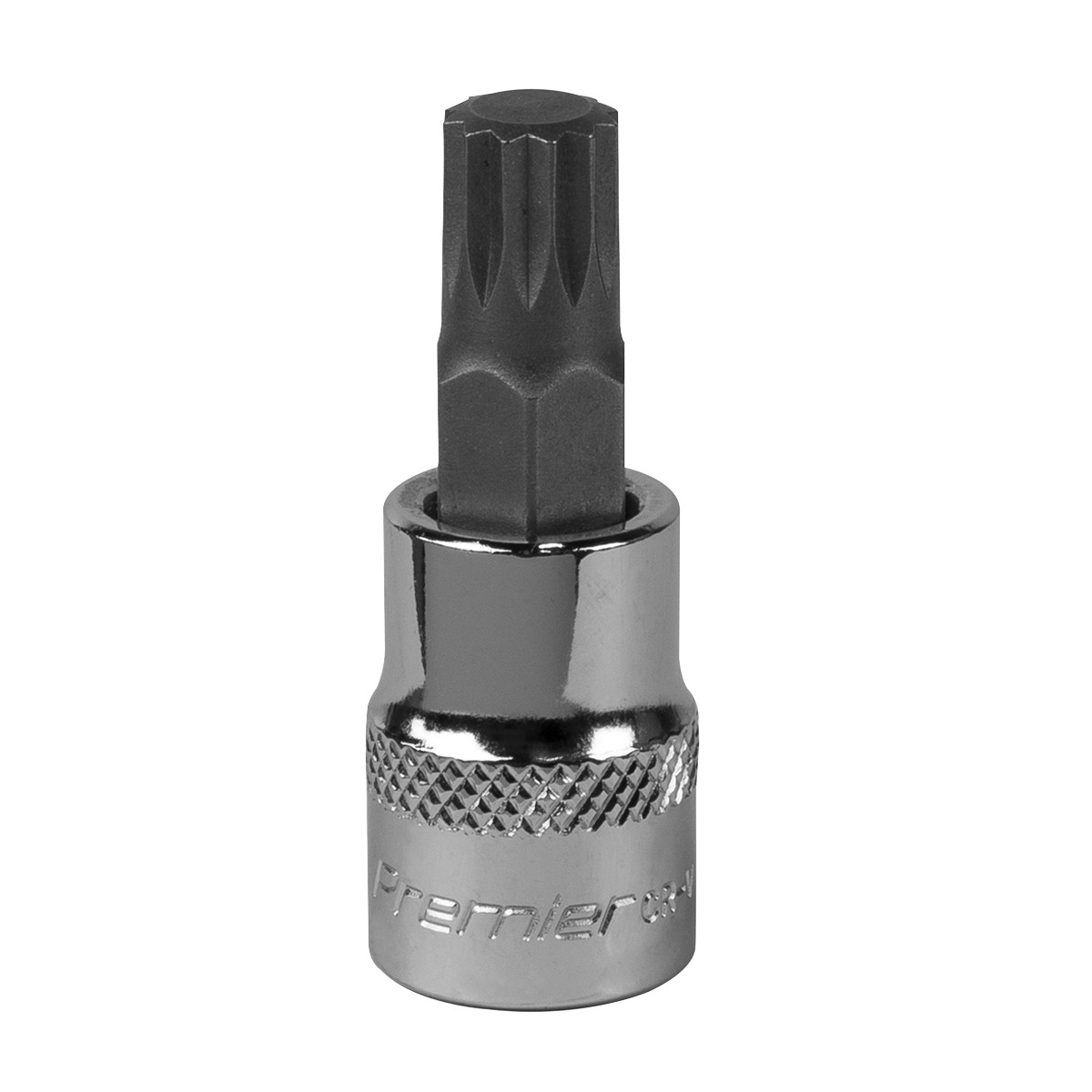 Sealey M10 3/8″ Drive Spline Socket Bit Forged Chrome Vanadium Steel Tool SBS008