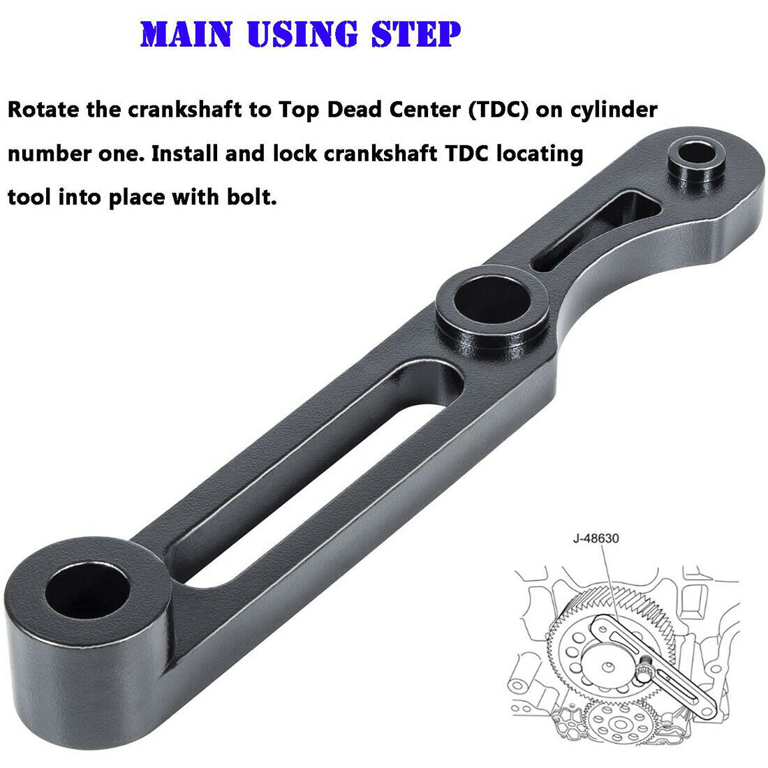 For Detroit Diesel DD13 DD15 J-47487 & J-48630 Engine Gear Train Timing Tool