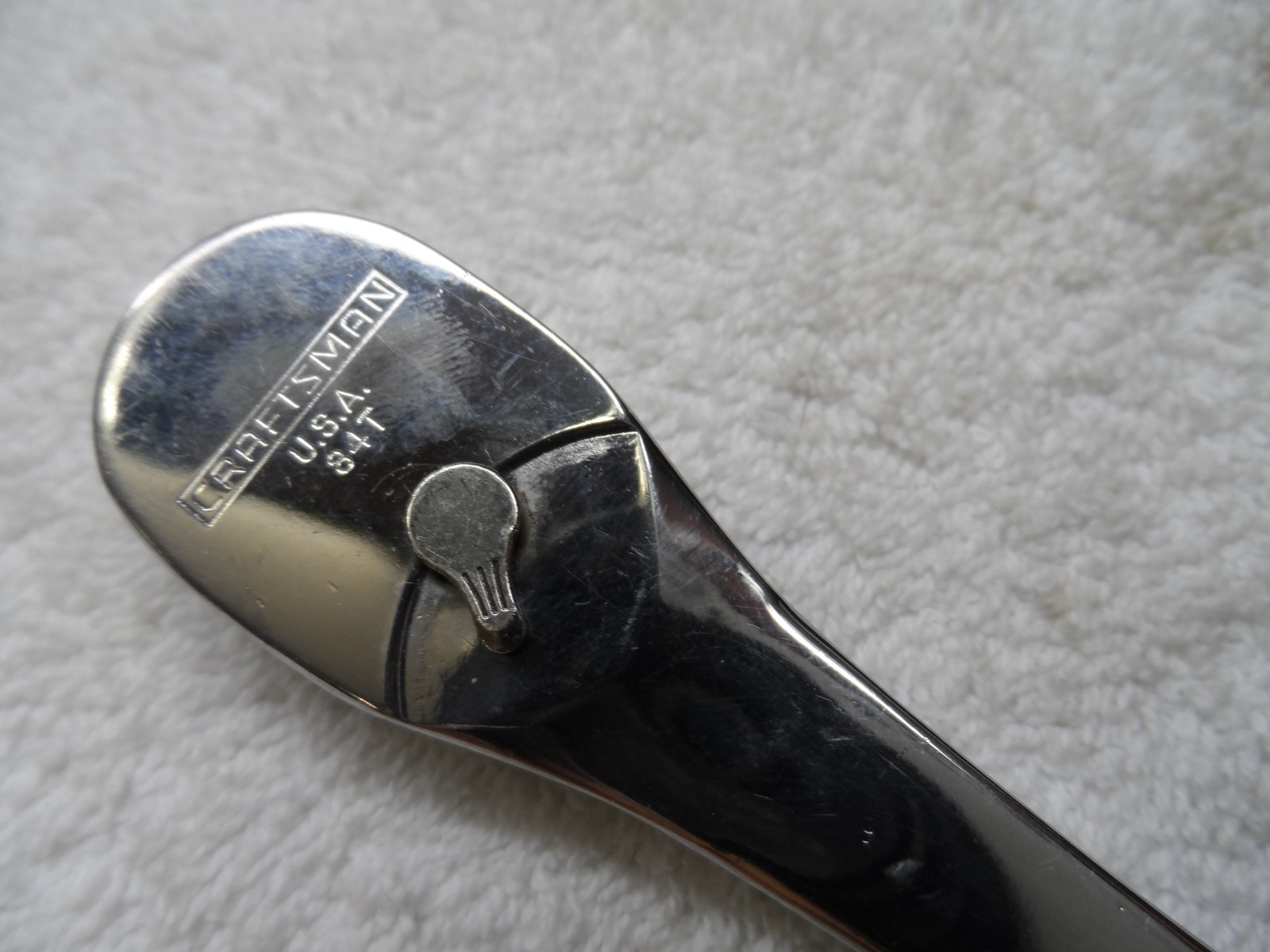 Craftsman 1/4” Drive Premium 84T Fine Tooth Ratchet, made in USA PN 25479 (pics)