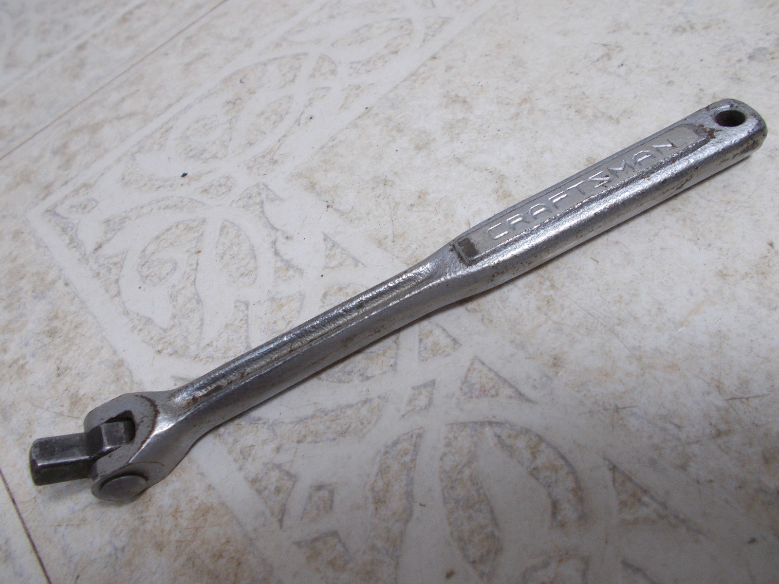 Vintage Craftsman 43523 V Series 1/4″ Drive Breaker Bar 5 1/2″ USA (F-2)