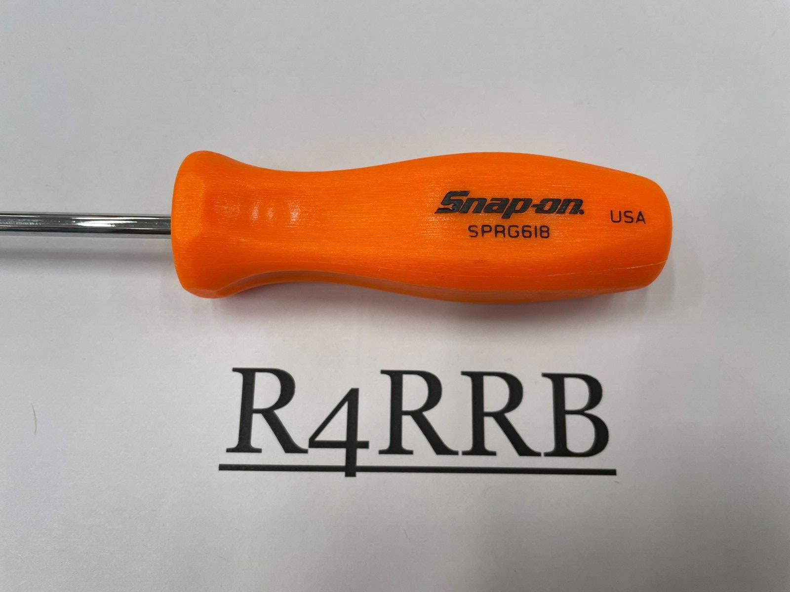 Snap-on Tools USA NEW 2pc ORANGE Hard Handle Push-Pull Spring Tool Lot Set