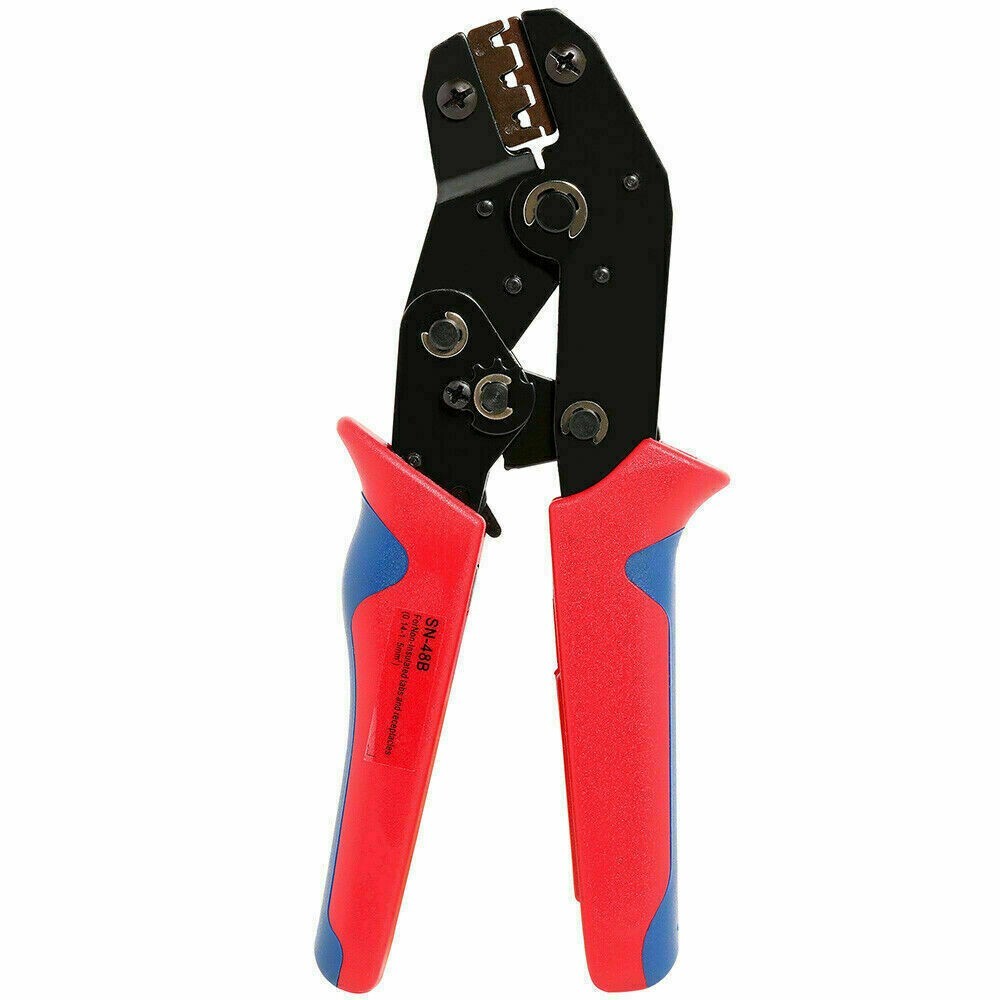 Crimping Plier Ratchet Crimper Tool 0.5-1.5mm² for Dupont TE JST Molex Terminal