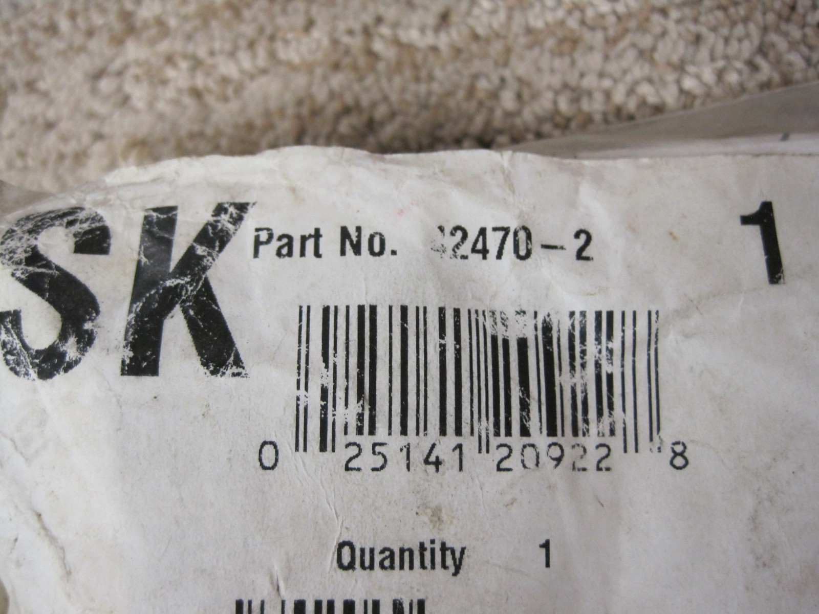 SK TOOLS 42470-2 Ratchet Repair Kit 1/2 in Drive for 40170 42477 4 Pieces New