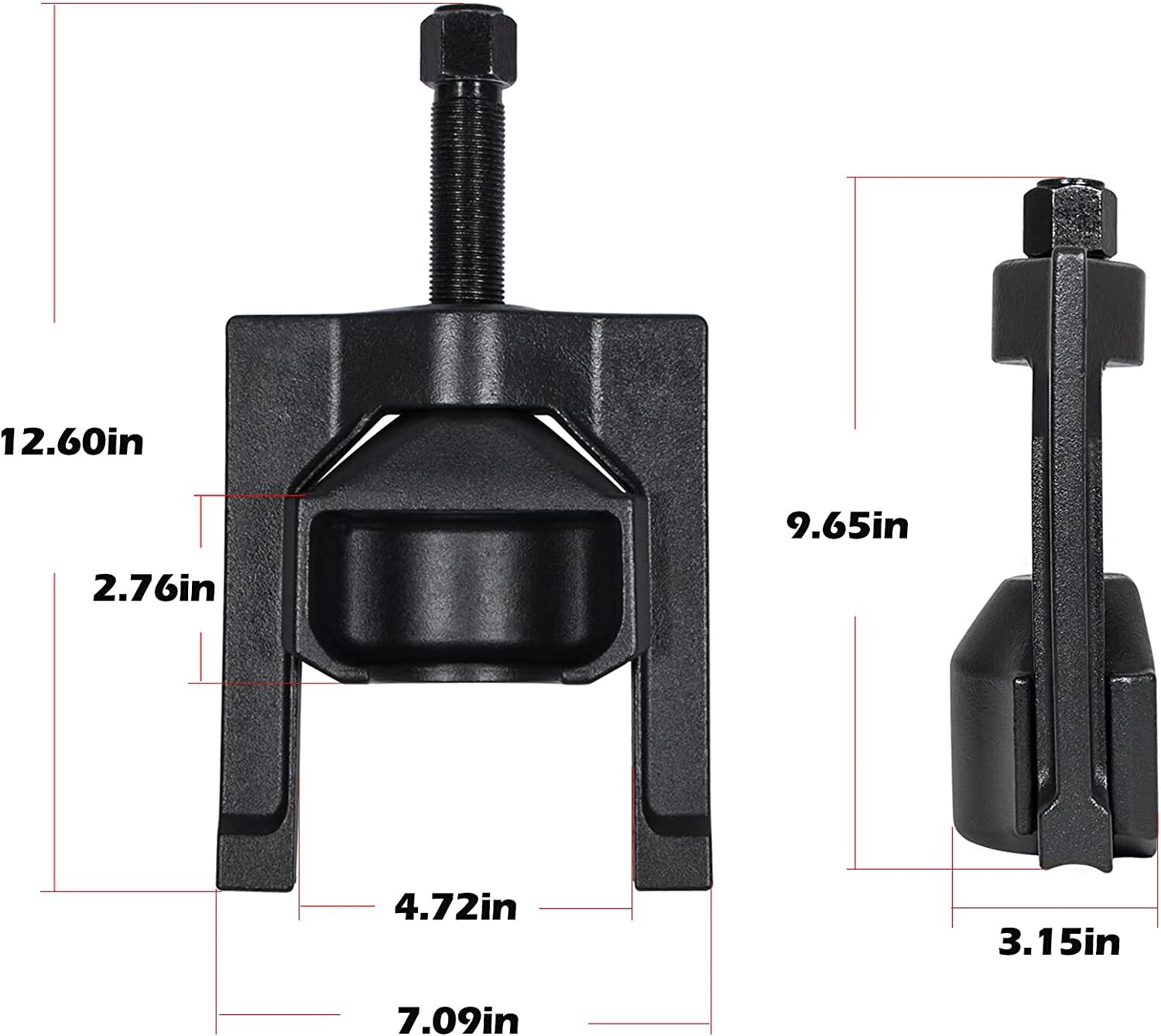 Heavy Duty 10102 U Joint Puller Class 6-8 with 5192 Bearing Cup Installer Tool