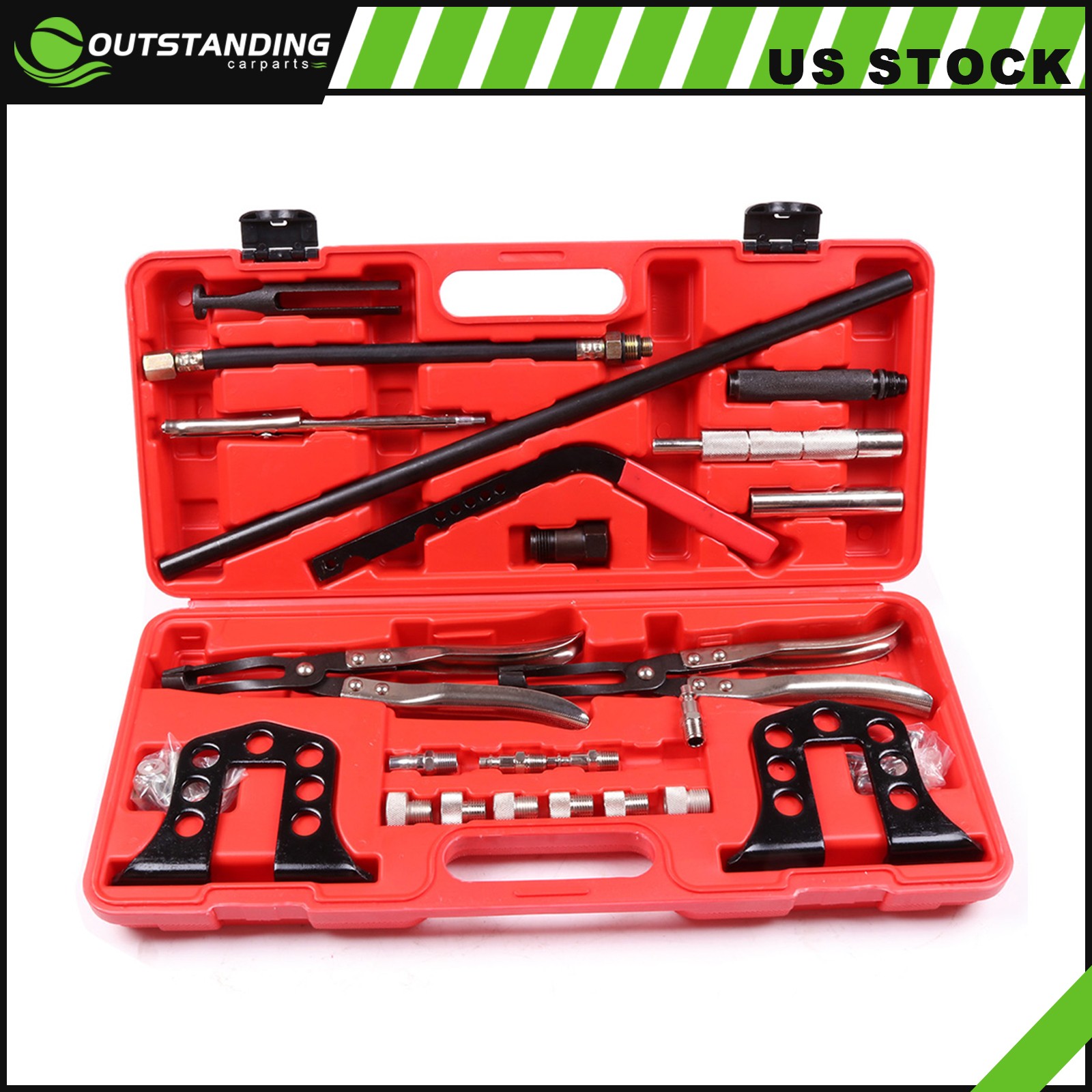 23x Valve Spring Compressor Stem Seal Installer & Remover Tool OHV OHC Overhead