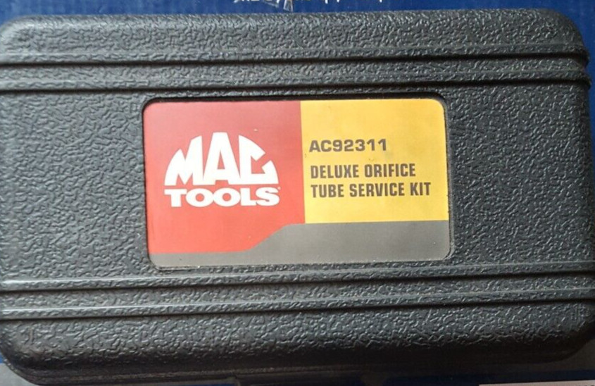 MAC TOOLS AC92311 5-PC. DELUXE ORFICE TUBE SERVICE KIT, In Case P4