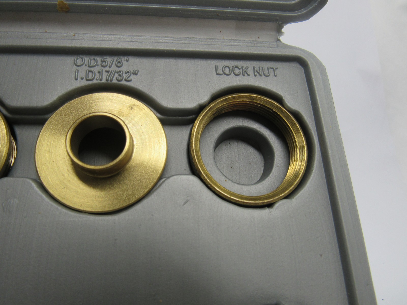 Shop Fox Brass Bearing Seal Driver Set w/ Case Automotive Bushing Tool Kit