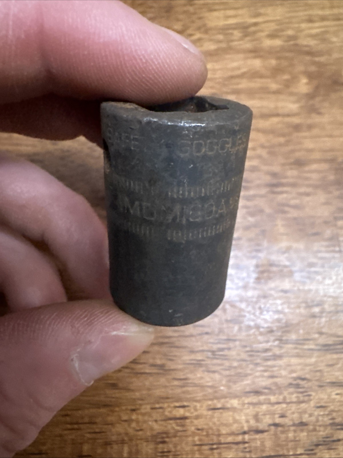 Snap-On tools 1/2 drive shallow impact socket 12 point 16mm metric IMDM160A 403