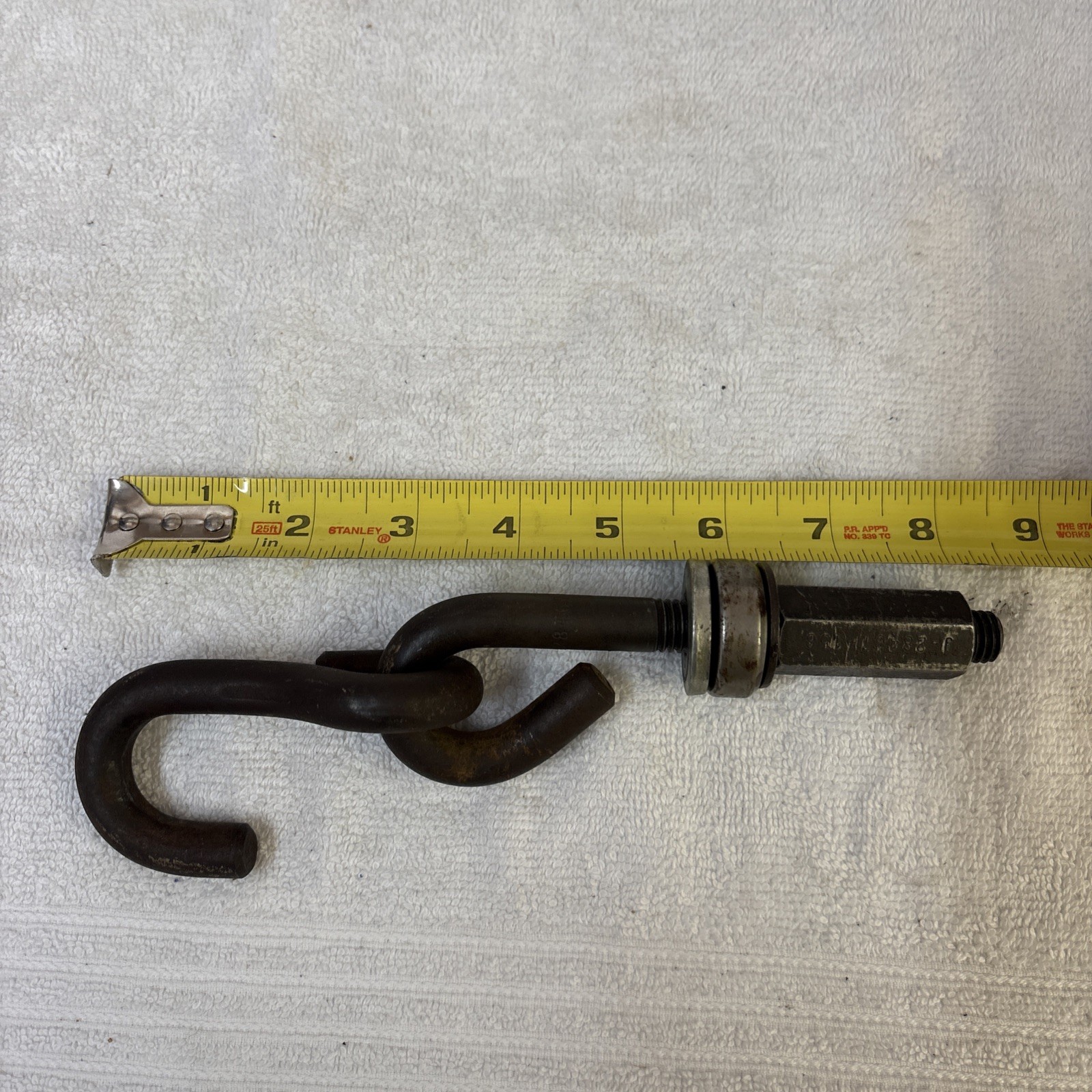 KENT MOORE TOOL J-28467-155 & 156 ENGINE SUPPORT FIXTURE HOOK ADAPTER SET