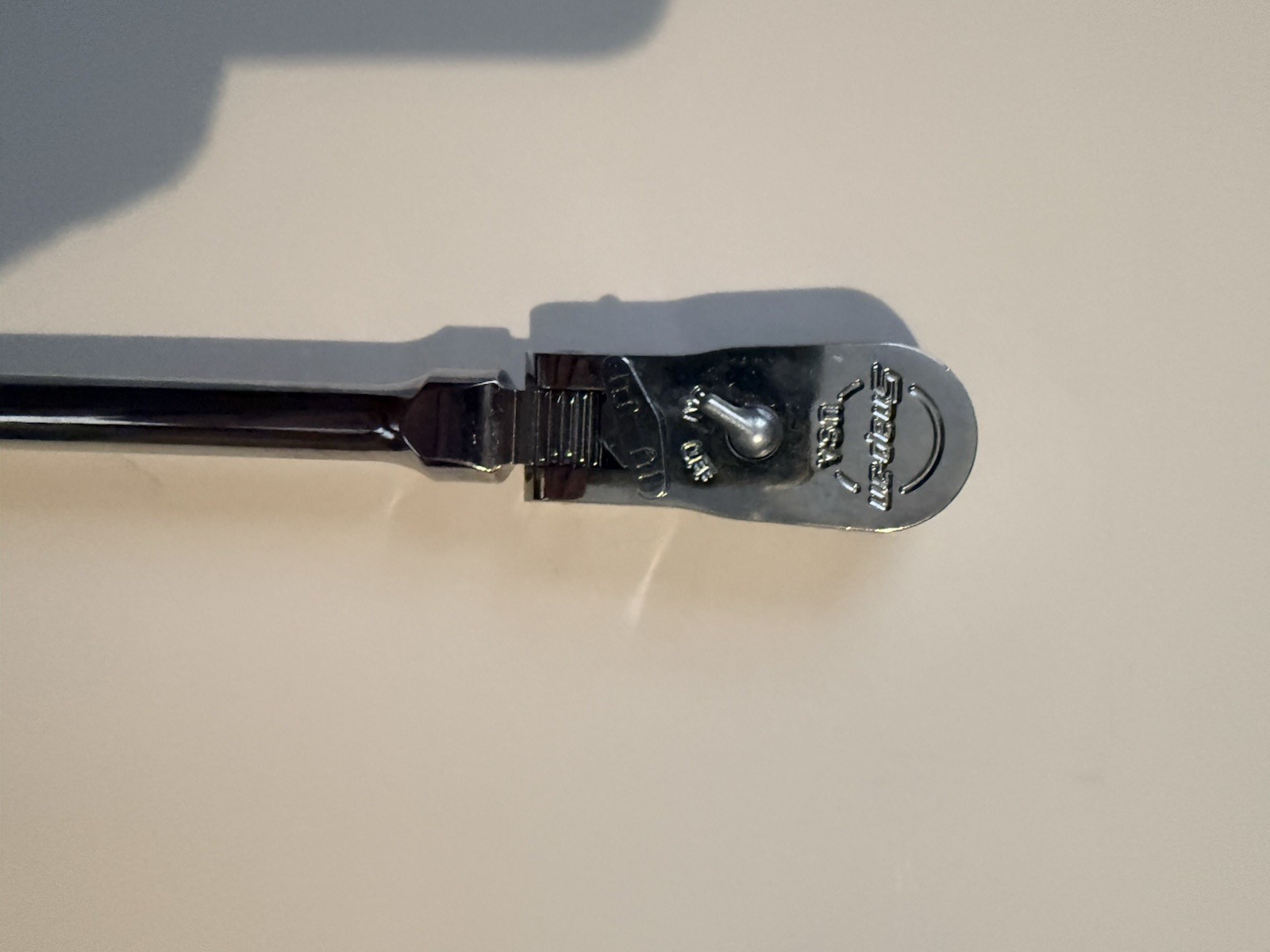 Snap On FHLX80BG 3/8 Comfort Grip Ratchet 10” Handle Green Brand New