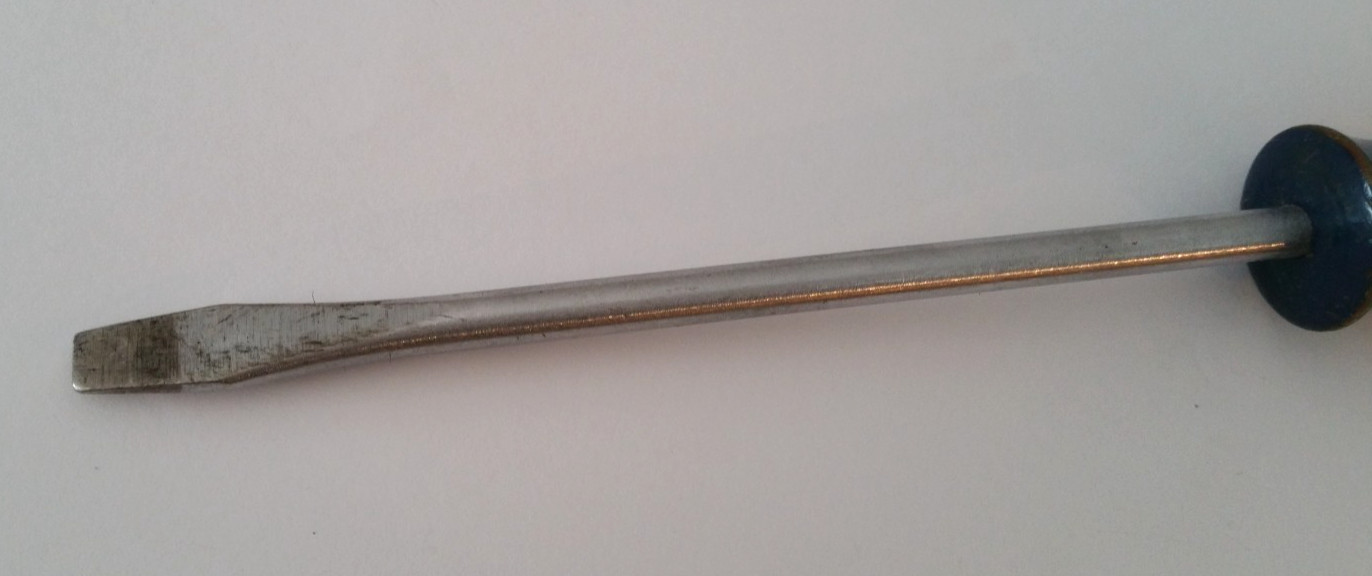 Vintage Craftsman 1/4″ Slotted Screwdriver Sears Best Handle 41593 + WF USA K353