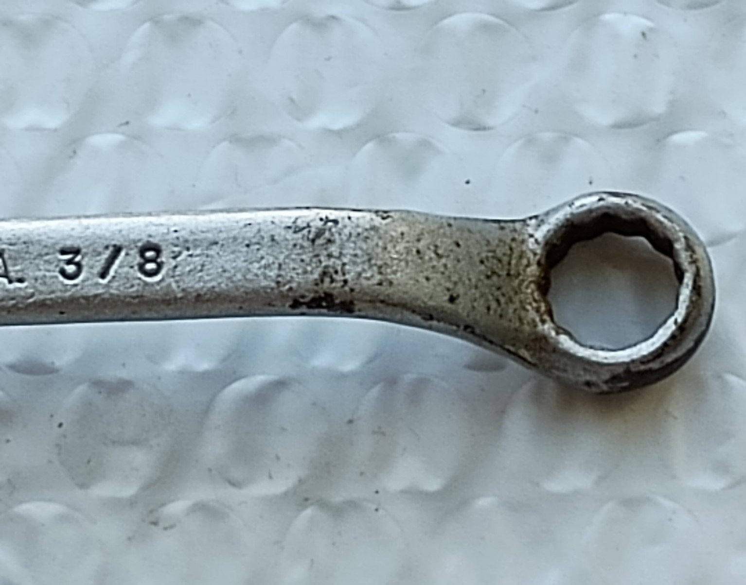 VLCHEK TOOLS WBA1214, 3/8″ x 7/16″ DOUBLE BOX WRENCH, 7.25″ LONG, 12 POINT *USA
