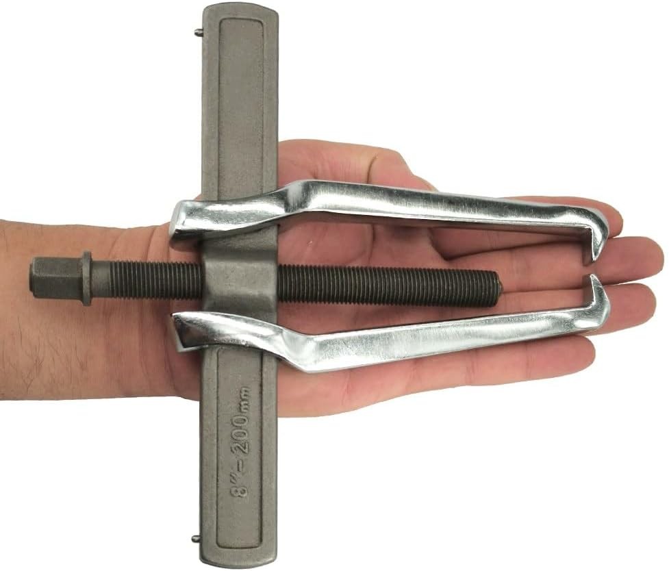 2 Jaw Puller, 2 Claw Gears Puller for Removal of Pulley Flywheel 8inches