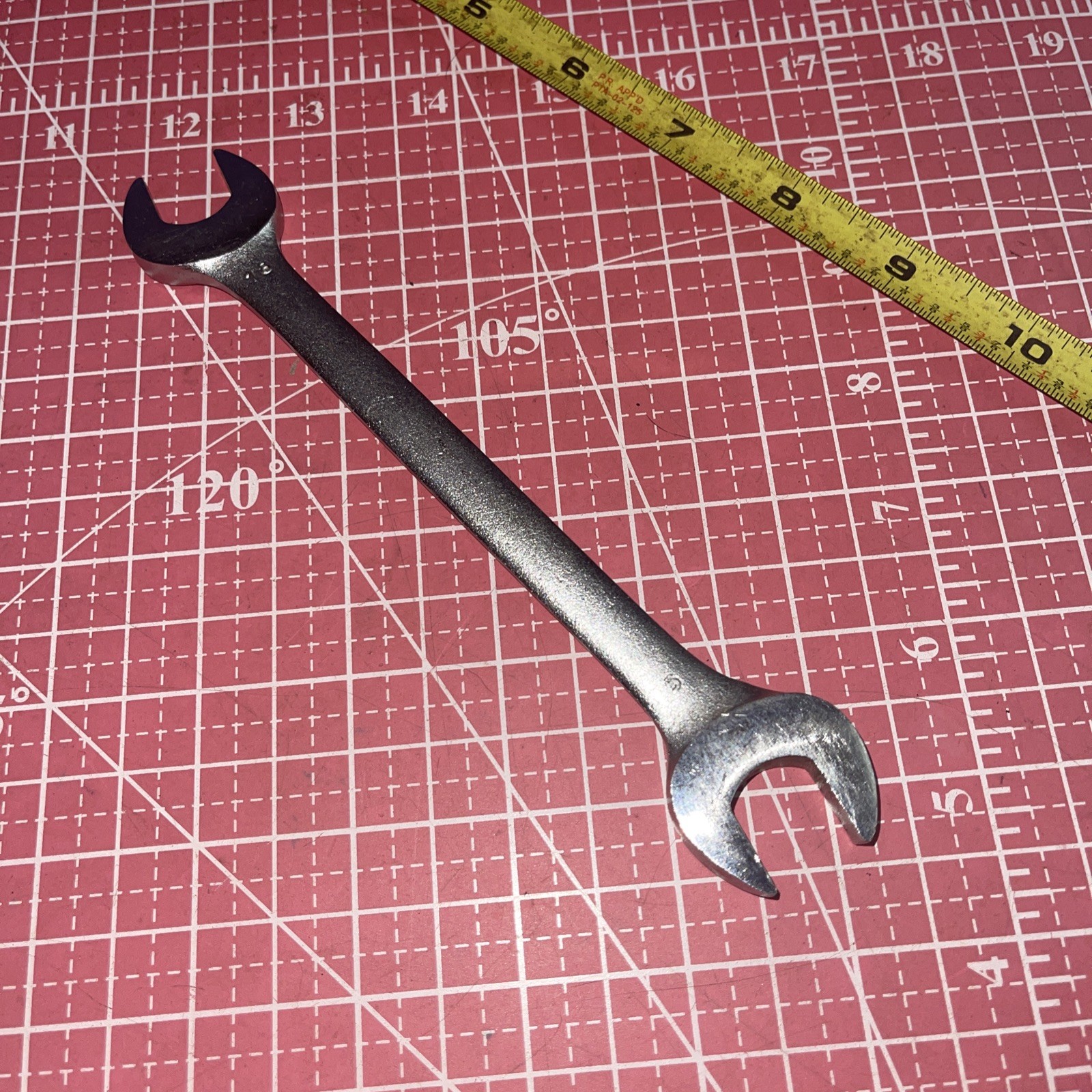 Proamerica USA 1114 14 X 15 MM Metric Open End Wrench 14MM 15MM Vintage