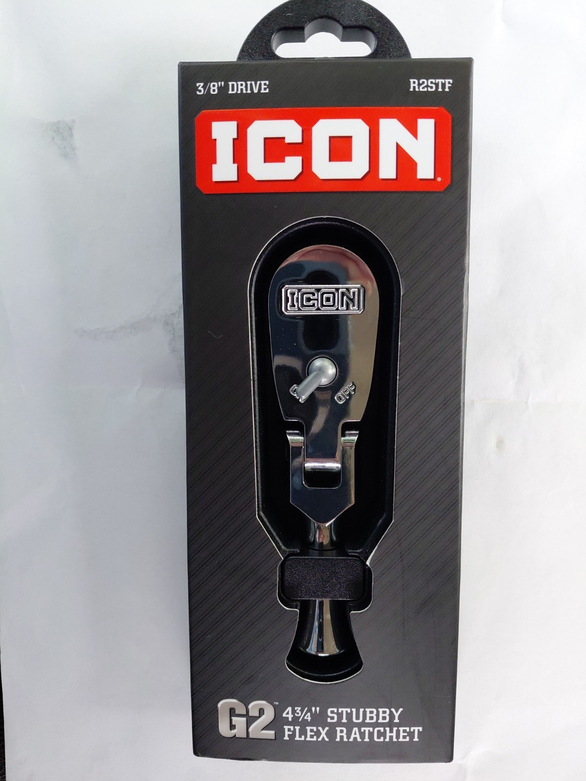 NEW ICON G2 3/8 in Drive 4-3/4 in Stubby Flex Ratchet R2STF 70425 SEALED FAST 📦