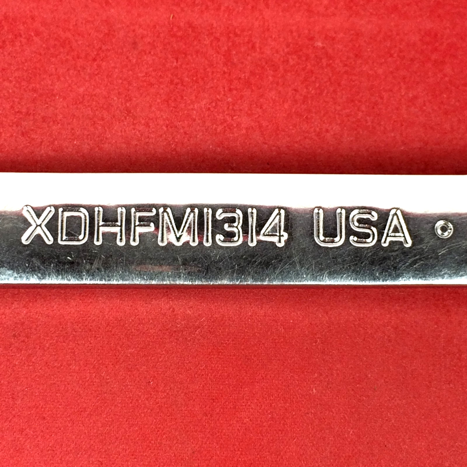 Snap-on 13mm x 14mm XDHFM1314 High Performance 0° Offset Box Wrench Marked